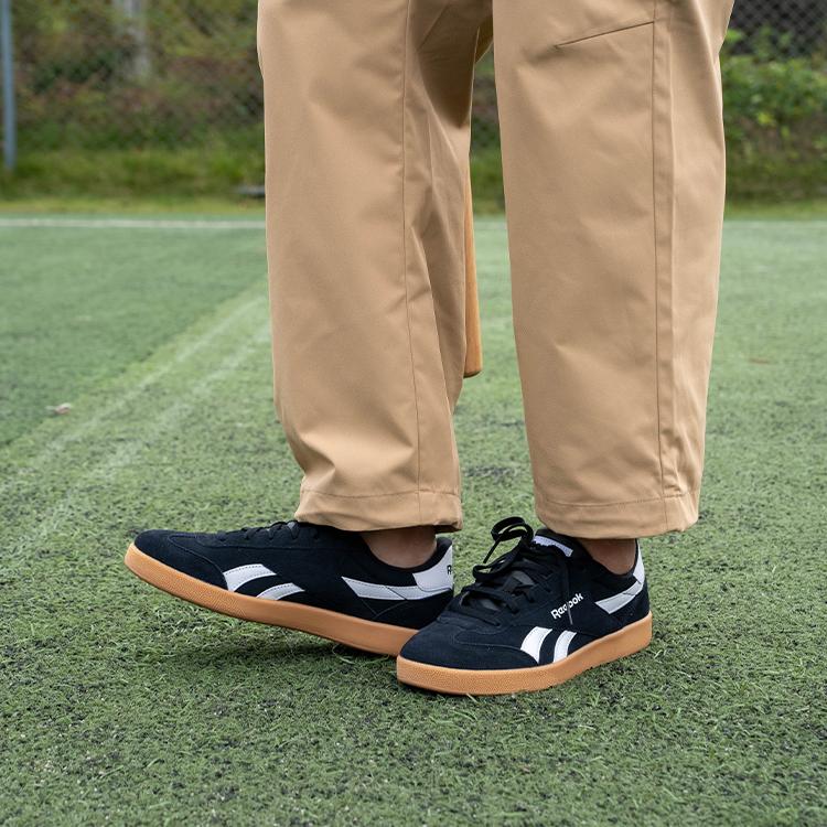 Reebok Smash Edge Black White Gum Unisex Sneakers 100208243