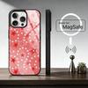 Ins Korea R-Red Stars   Phone Case For iPhone17,16,15,14,13,12,11 Plus,Pro Magnetic with Magsafe Wireless Charging