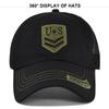 Summer Fashion Mesh Baseball Cap For Men High Quality Adjustable Breathable Cotton Streetwear Outdoor Sports Sun Visor Hat