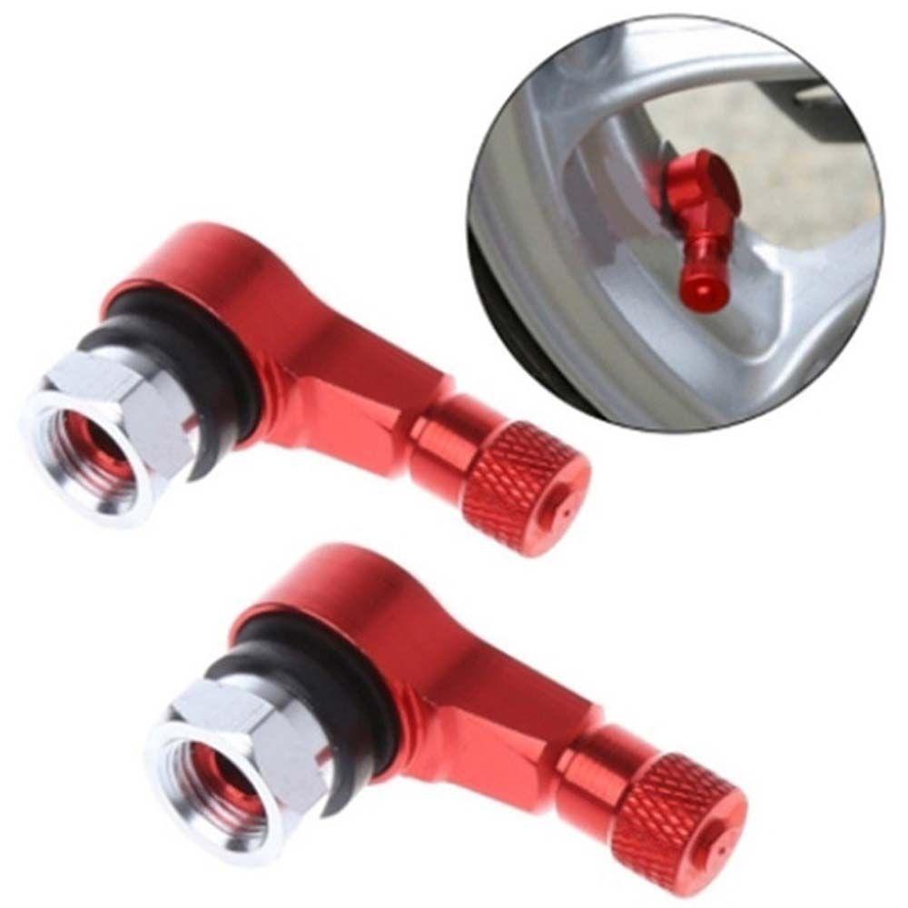 Zinc Zinc Alloy CNC 90 Degree Angle Valve Adaptor Motorcycle Gas Nozzle Extension Valve Stem Tyre Valve