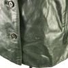 Baycrew La Totalite Leather Jacket Coat Women M Dark Olive(USED)