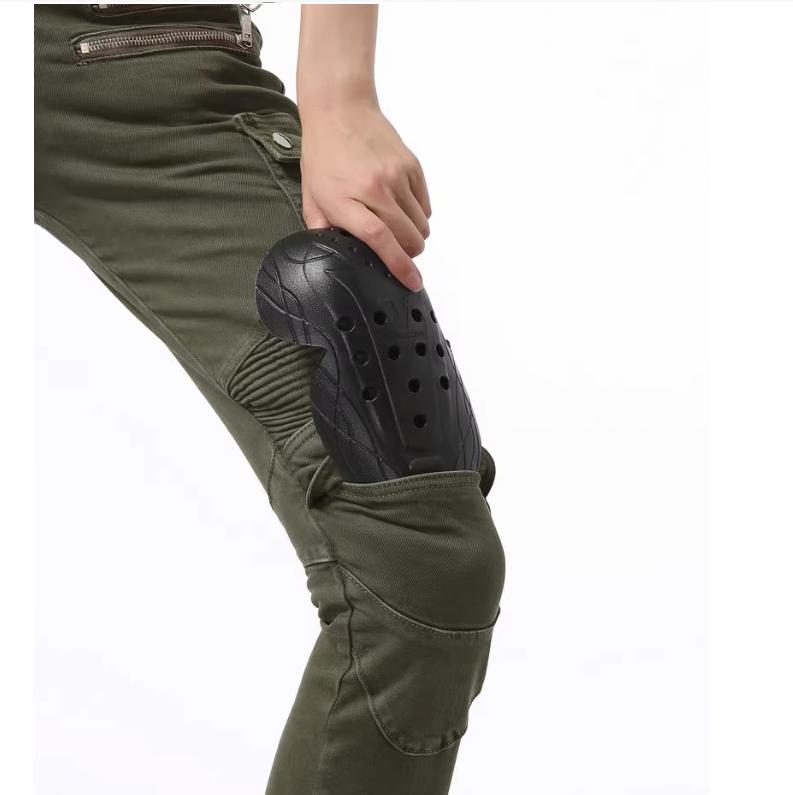 LOONG+BIKER+Women's Harley Style Jeans+Motorcycle Cycling Casual Motorcycle Racing Anti Drop Pants