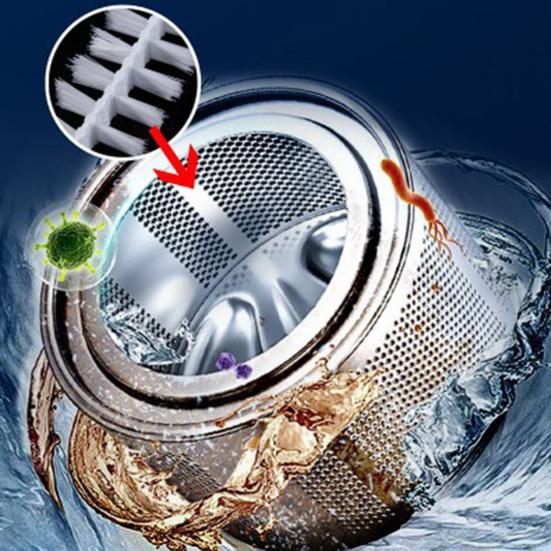 Cooler Coil Cleaning Brush Efficient Lint Removal Soft Bristle Long Handle Washing Machine Nylon Scrubbing Brush