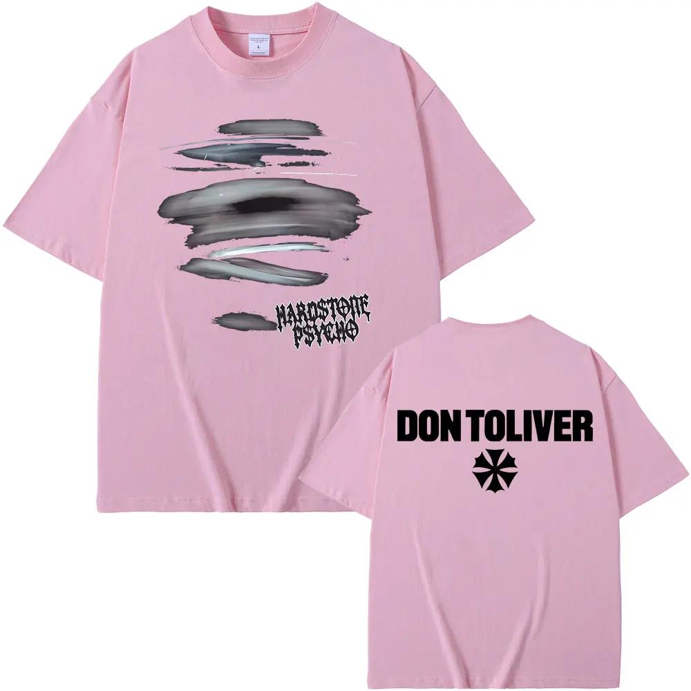 Best Famous Rapper Don Toliver Hardstone Psycho Album Vintage Graphic T Shirt Men Hip Hop  T-shirt Men's Fashion Tshirt