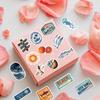 50Pcs Summer Aesthetic Stickers Creative Decoration Mobile Phone Case Notebook Water Cup Waterproof Graffiti Skateboard Toy Gift