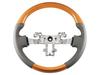 Standard Steering Wheel Brown for Toyota Every Van DA17V TRISTAR'S (Eucalyptus Woodgrain)