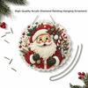 Round Acrylic Christmas  Painting Kit Home Decoration Craft Kit  Home Decor