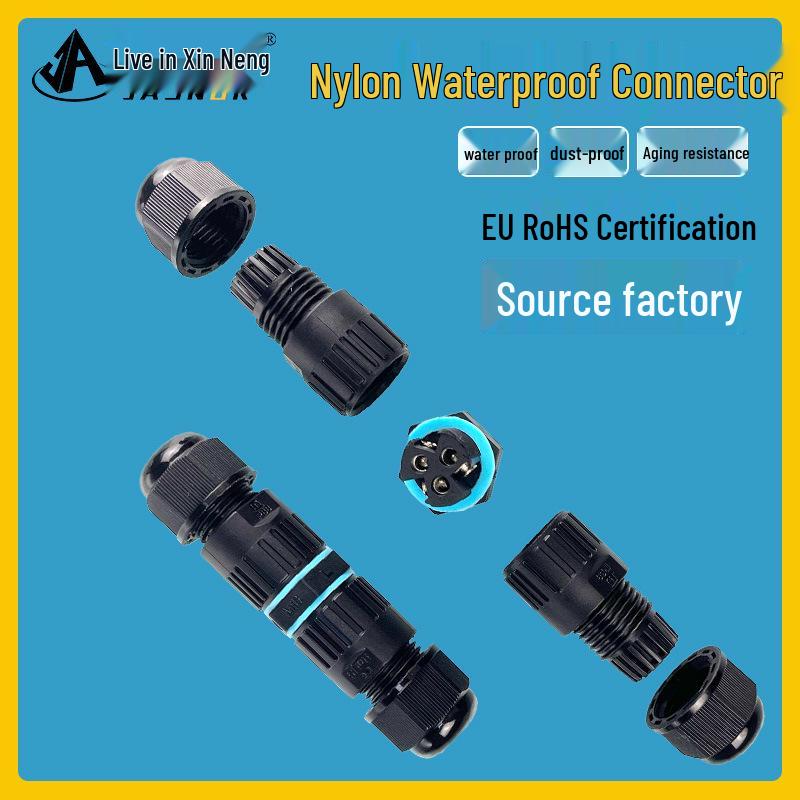 IP68 Waterproof Quick Splice Connector for 2-3 Core Outdoor Wiring
