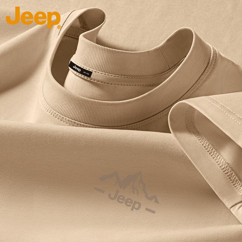 JEEP Men s Cotton Short Sleeve T-shirt L