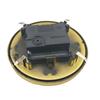Eingebetteter 110mm Kunststoff-Uhrwerkeinsatz mit Quarzgenauigkeit und römischen Ziffern zur Wandmontage für Zuhause und Büro