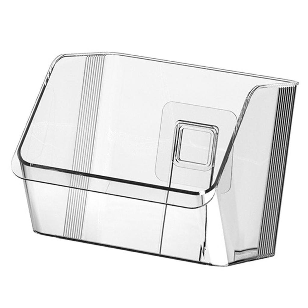 Väggmonterad vitlöksavfallsbehållare Klar förvaring av ingefära och lök Hängande korgar Liten hängande förvaring