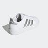 Kids Grand Court 2.0 Sneakers for Boys and Girls White Matte Silver 17.5 cm Footwear