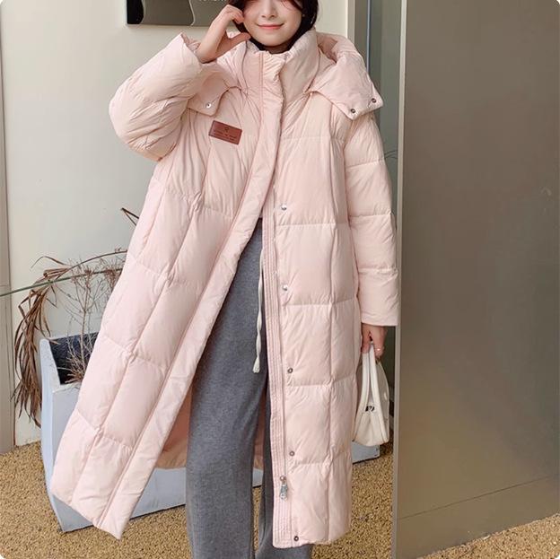 Длинная куртка с капюшоном — фото 8