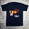 Blur Band Geschenk für Fan Schwarz Unisex Baumwoll T-Shirt Alle Größen PR861.webp