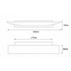 Applique murale LED RODOS-6 6W (48W) IP20 4000K