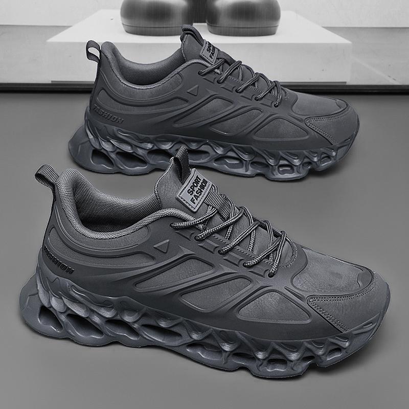 

YRZL Men Designer Sports Shoes Breathable Mesh Comfortable Lightweight Outdoor Walking Shoes Non Slip Athletic Shoes For Men 39