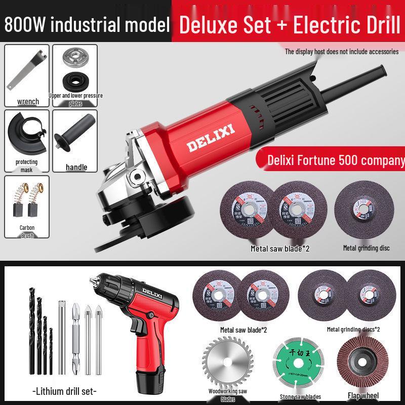 High-Power Multifunctional Angle Grinder and Polisher