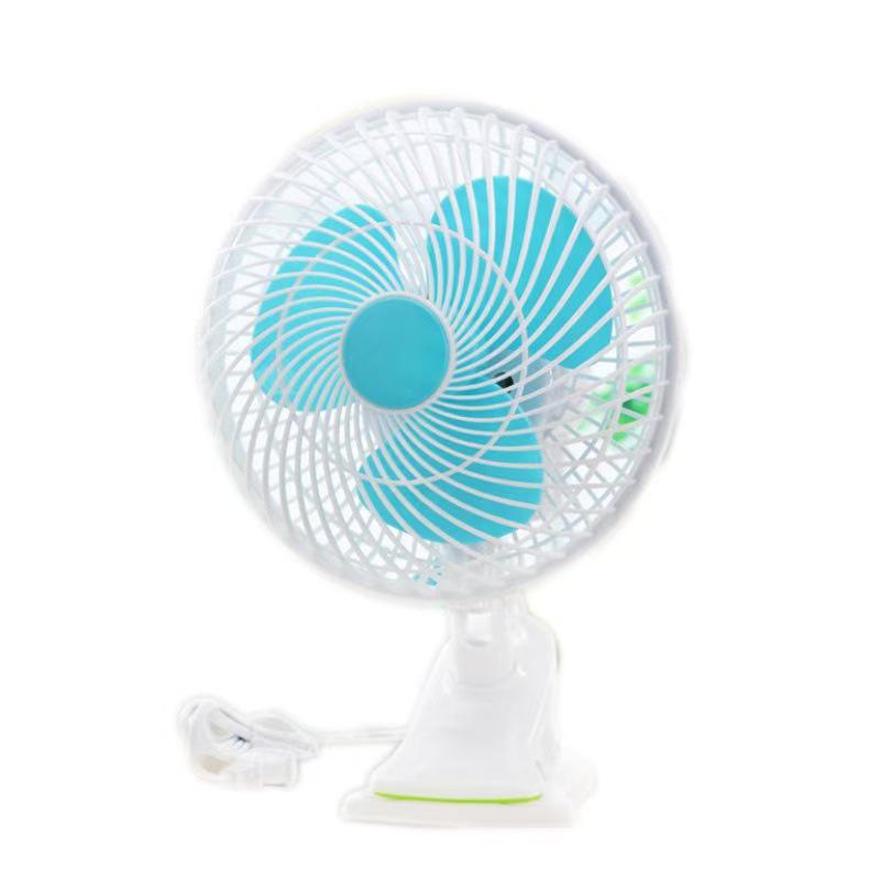 

Student Dorm Room Cartoon Desktop Mini Oscillating Clip-On Fan - Energy-Saving Small Fan 220x330x135 mm