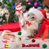Cat Advent Calendar Christmas Blind Box Christmas Countdown Calendar for Kitten with 24 Pcs Assorted Cat Christmas Toys Gifts