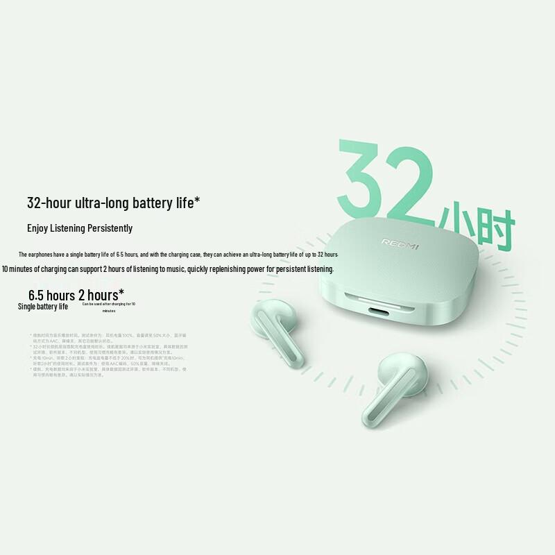 Redmi Buds 7S Semi-in-ear ANC Bluetooth Earphones