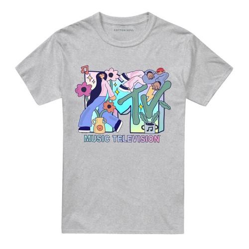 MTV Unisex Adult Groovy Icons T-Shirt