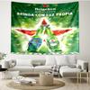 Heineken Print Tapestry - Portable Wall Decor Cloth, for Home, Dorm, Travel, Bedroom, Living Room - Ideal Birthday Housewarming Gift