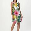 Summer Dresses for Women 2026 Sleeveless Floral Print Casual Loose Fit Summer Dress for Beach Sundresses for Women 2026 Style