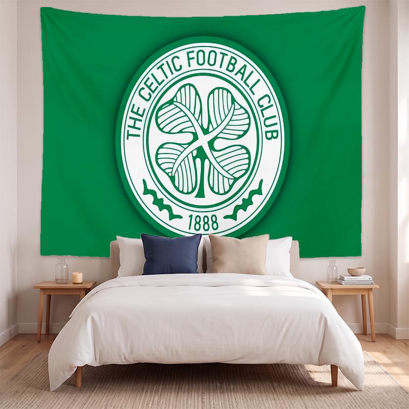 Celtic Football Club (14) Art Wall Hanging Tapestry for Home Bedroom Living Room Decor Great Gift Idea