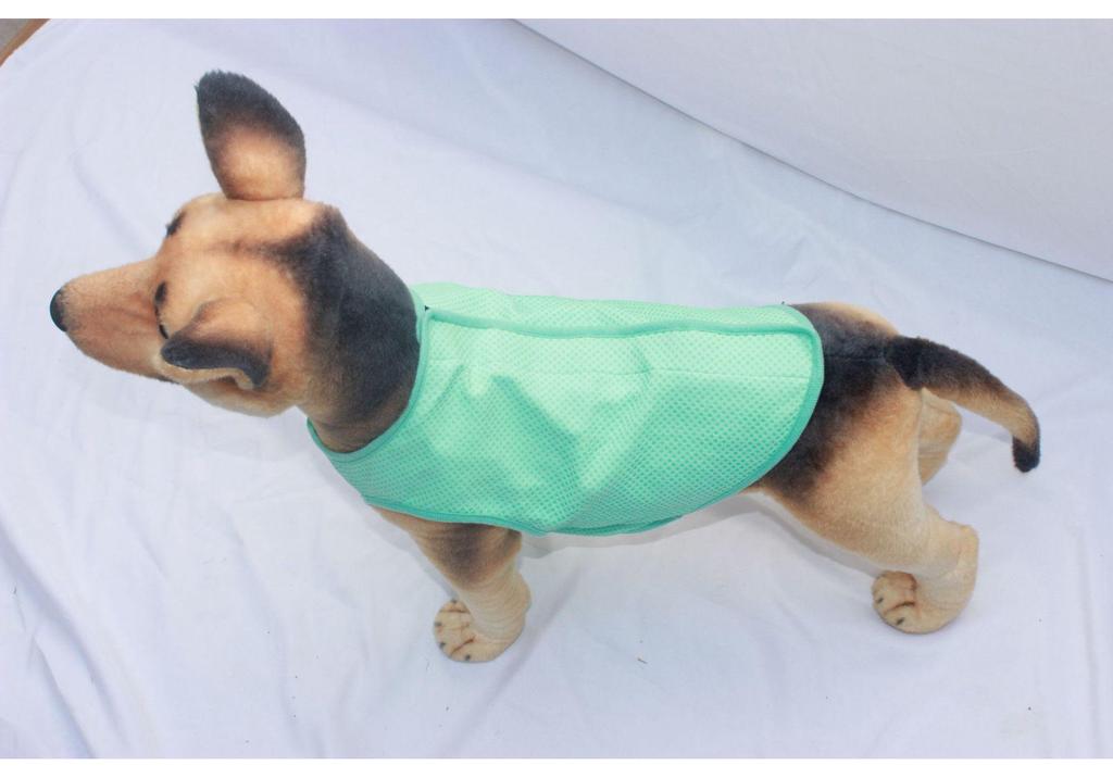Pet Cooling Vest: Summer Ice-Feel Short Sleeve for Cats & Dogs, PVA Material