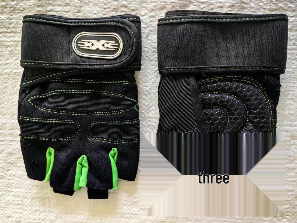 Unisex Half-Finger Weightlifting Gloves for Fitness, Pull-Ups, and Outdoor Sports – Breathable Design for Men and Women