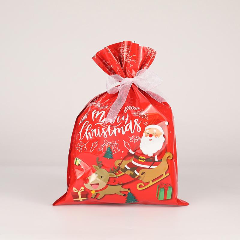 2025 Christmas Eve Drawstring Candy Gift Bag Set