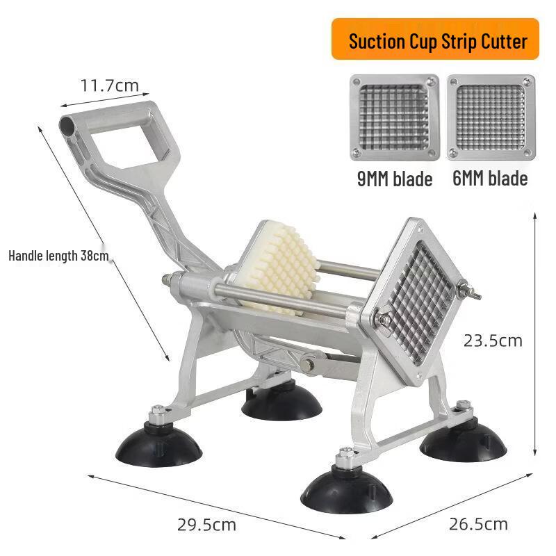 JingJingRS Manual Commercial Potato & French Fry Cutter