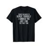 Funny Ignore Phrase Graphic Tee For Men Casual Short Sleeve Crew Neck Cotton Tshirt