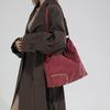 Rivet tote bag women's large-capacity commuter shoulder bag