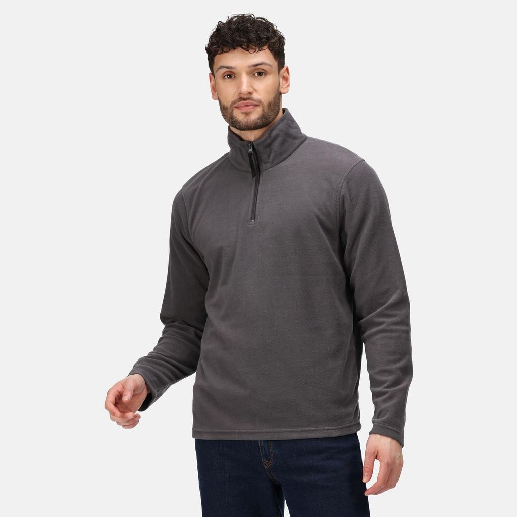 Regatta Mens Micro Zip Neck Fleece Top