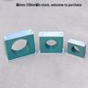 Galvanized Heavy-Duty Plastic Marine Pipe Clamp - Single/Double Hole for Oil, Iron, or Steel Pipes and Cables