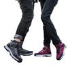 Autumn and winter new outdoor men's shoes high-top hiking shoes men's non-slip and wear-resistant couple's off-road hiking large-size shoes