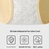 Yalu Women's 4-Pack Pure Cotton High-Waist Underwear