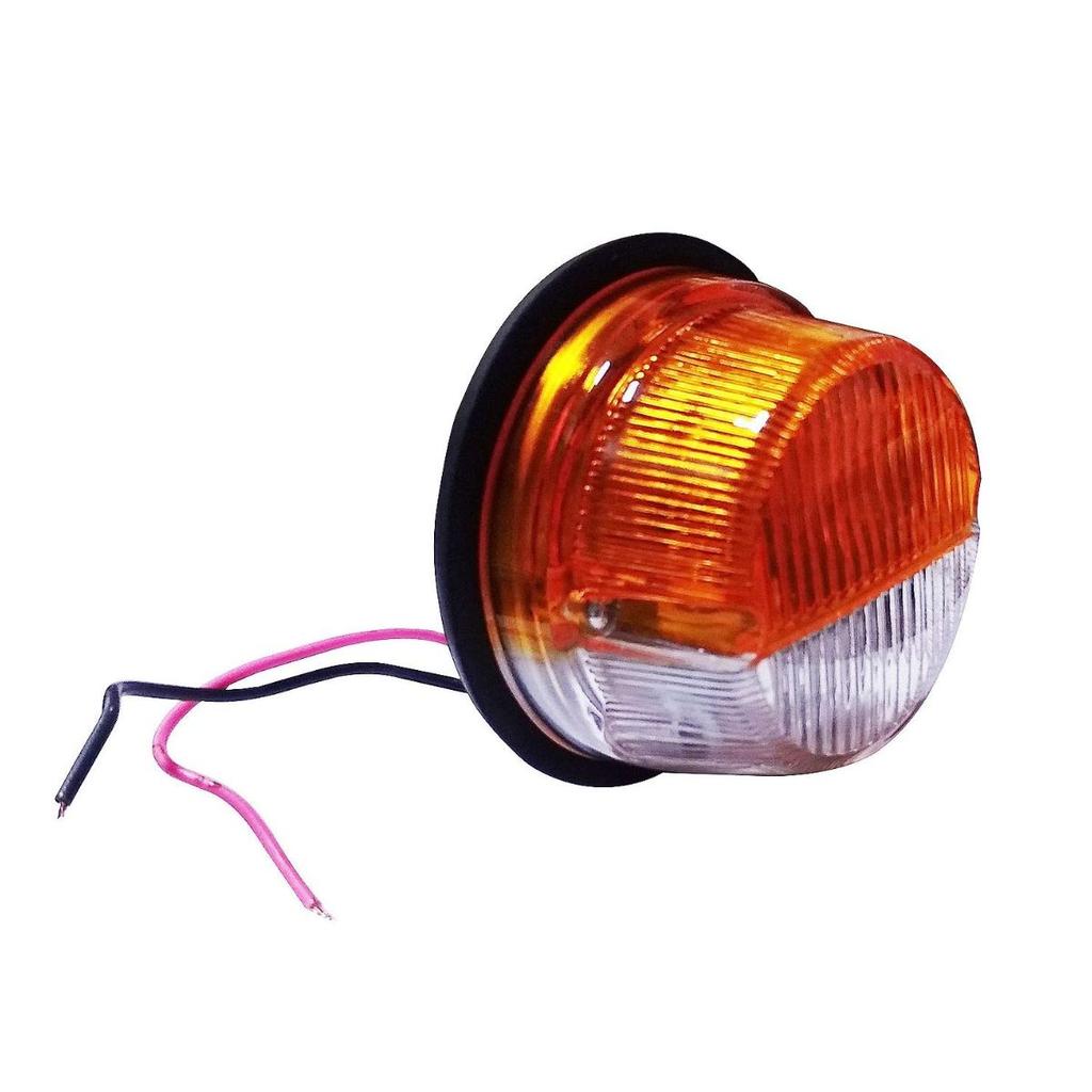 Rund Främre Blinkersindikatorljus Set – Passar för Massey Ferguson 135 Traktor & Andra Traktormodeller