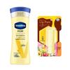 Vaseline Intensive Repair Body Lotion & Mentholatum Lip Balm Set