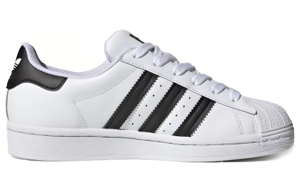 Adidas Superstar Cloud White Core Black Gold GS FU7712