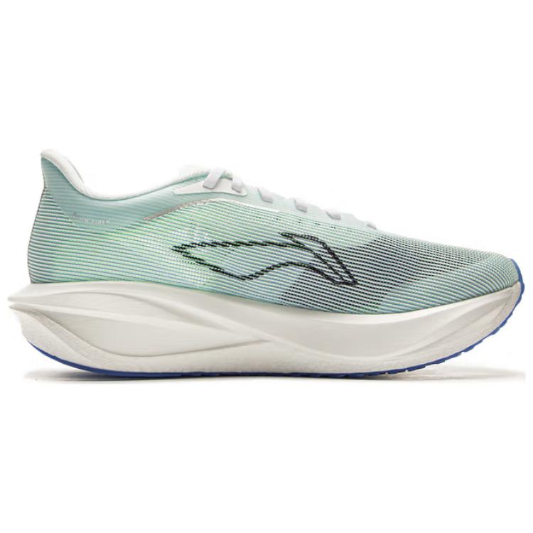 Běžecké boty Li Ning Feidian 5 Challenger s ultralehkou technologií Pánské tenisky Šedá Zelená ARMV001-8