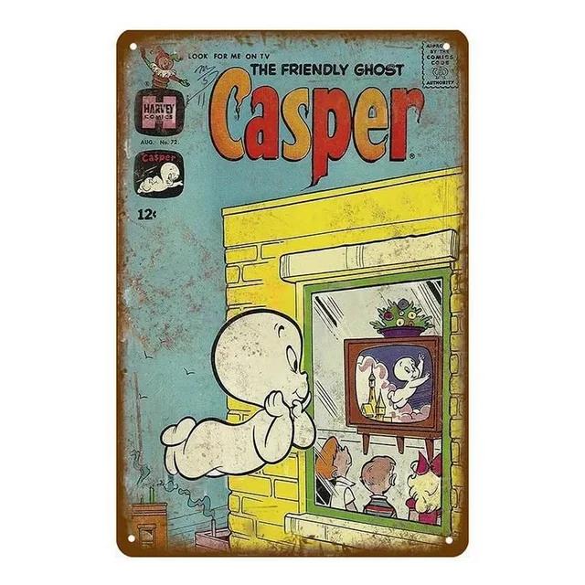 Halloween Treat Plaque Metal Tin Sign Vintage Wall Art for Man Cave Home Cafe Garden Club Bar Iron Painting Decoration