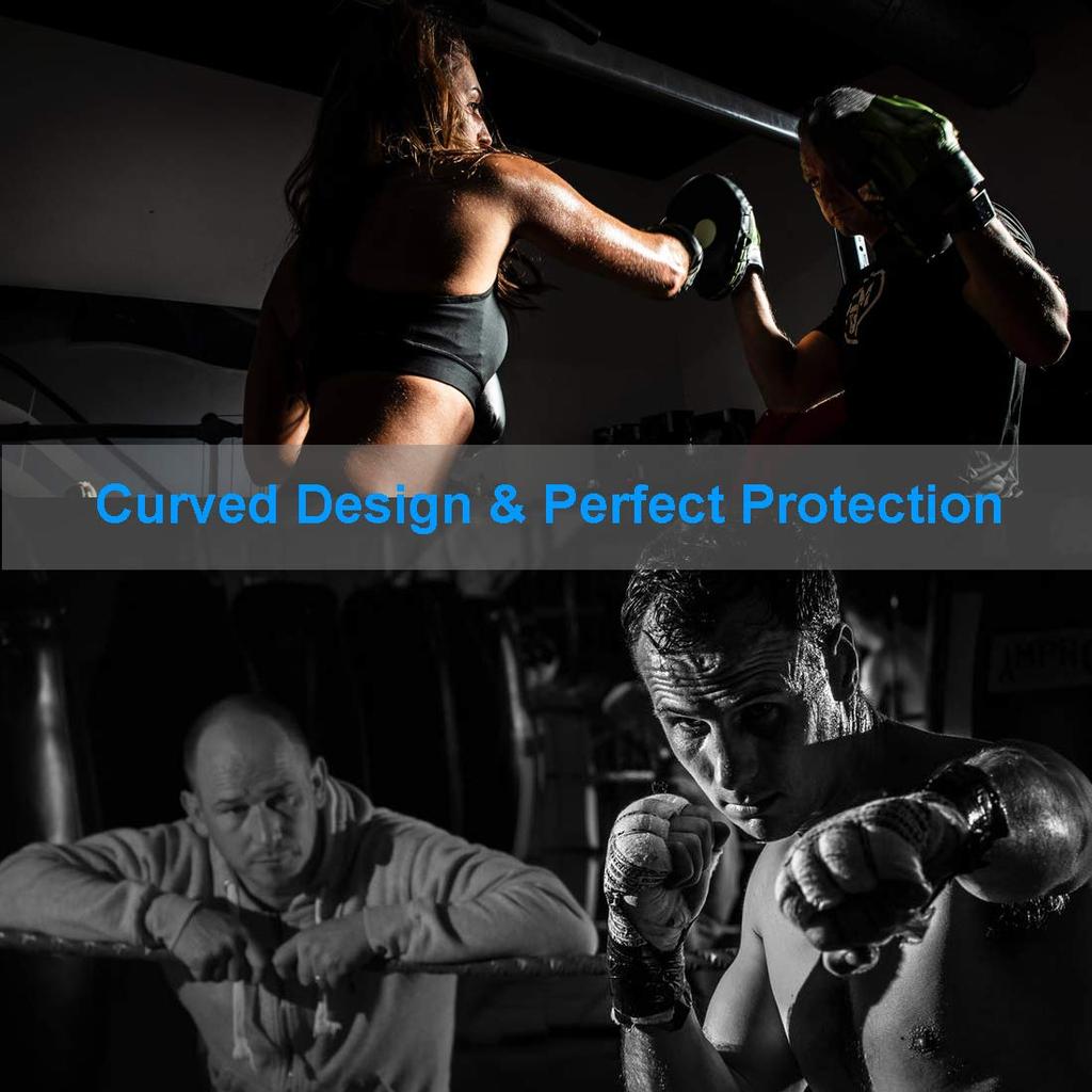 Rękawice MMA ZooBoo Półpalcowe Rękawice Bokserskie Rękawice MMA z Regulowanym Paskiem na Nadgarstek Rękawice UFC Sanda Sparring Worek Treningowy do Treningu Rozmiar Pasuje