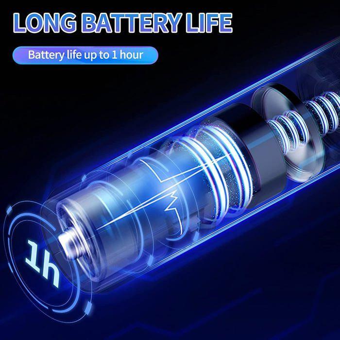 10 KPa Hand Mattress Vacuum, Anti-Mite Bed Vacuum with UV for Pillow, Duvet, Bed & Sofa