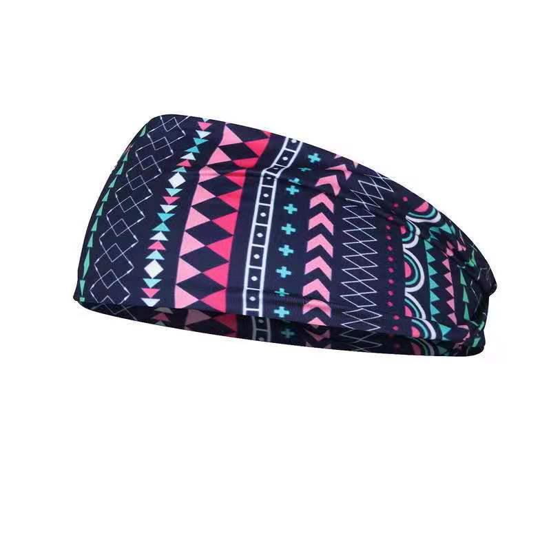 Ellie Bohemian Floral Knot Sport Hairband for Women