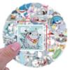 53 Jeff the Land Shark Graffiti Stickers for Suitcases & Water Bottles