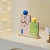 Creative Building Block Style Clock,Silent, Battery Powered,Unique Square Design,Perfect for Bedroom or Study Decor, Bedroom Accessory