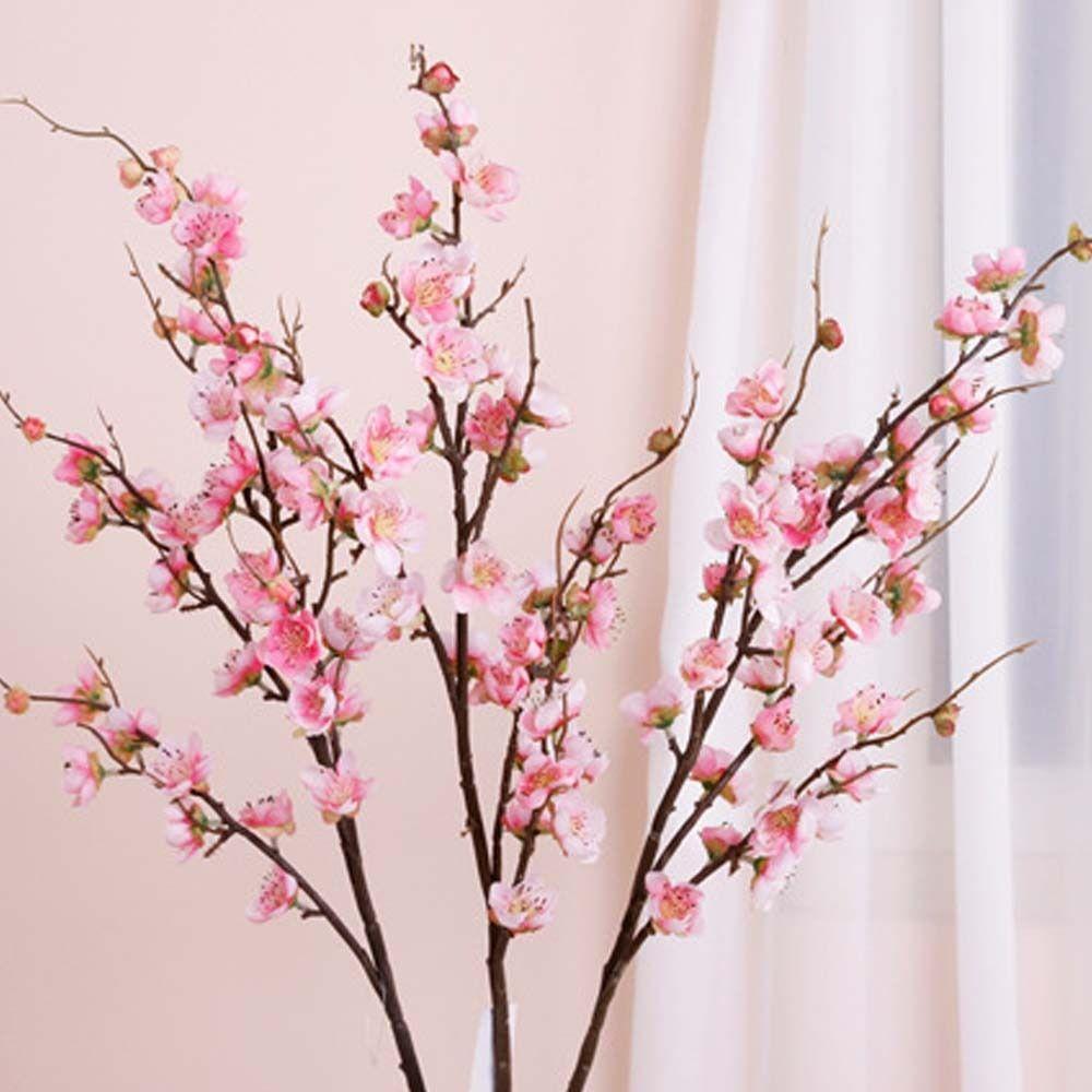 Elegant Simulation Peach Blossom DIY Fake Flower Wedding Hotel Decor