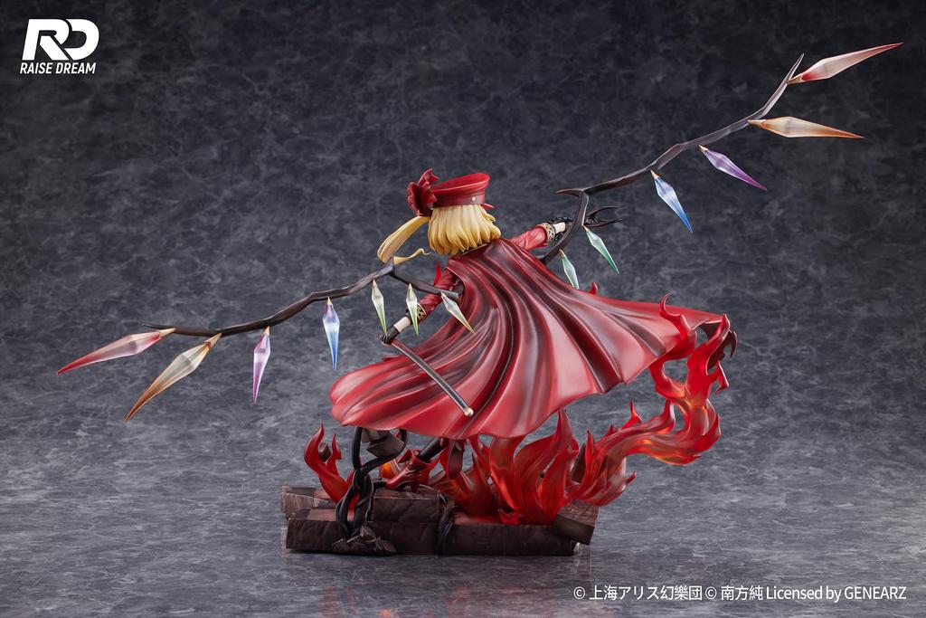 Raise Dream Touhou Project Flandre Scarlet Military Uniform Ver. Illustration by Jun Minami 1/6 Scale Painted Complete Figure